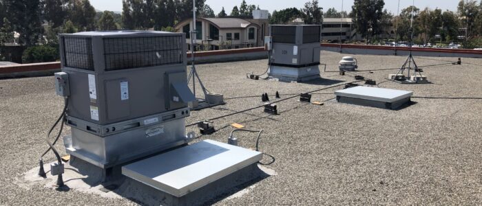 Rooftop ac unit. Legit Air