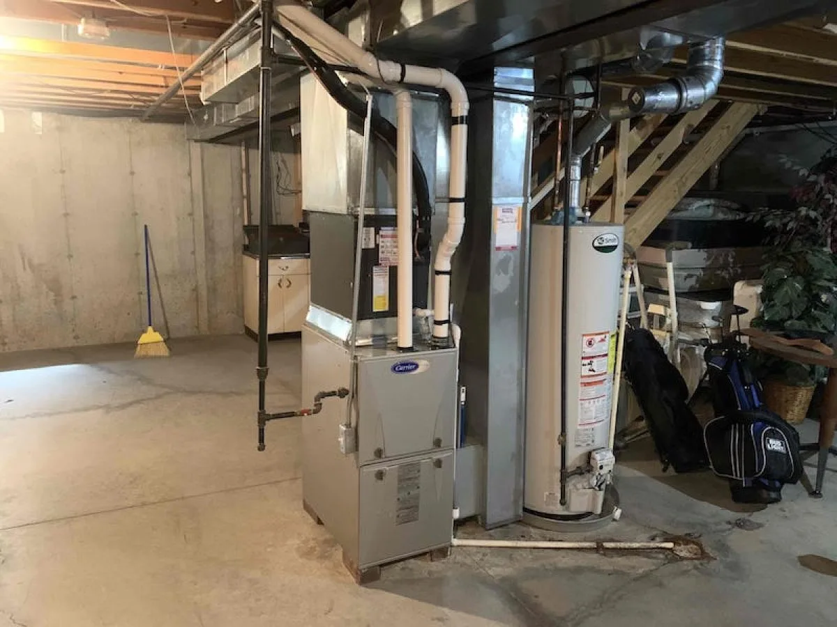 New furnace installation process
